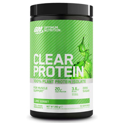 Optimum Nutrition Clear Protein 100% Plant Isolate 280g Lemon Lime