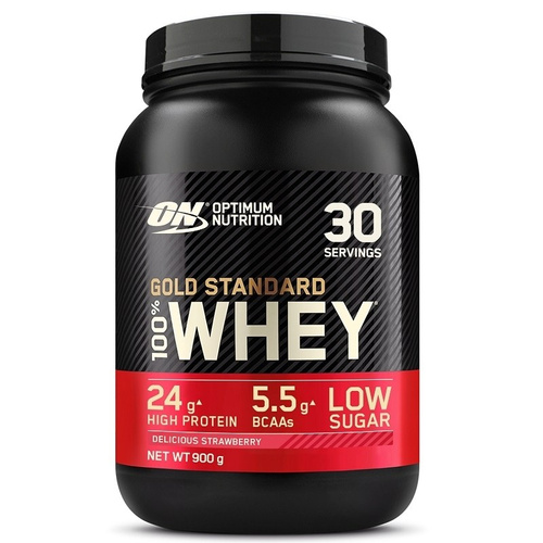 Optimum Nutrition 100% Whey Gold 900g Strawberry