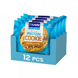 USN Select Cookie 60g Salted Caramel BOX (12 sztuk)