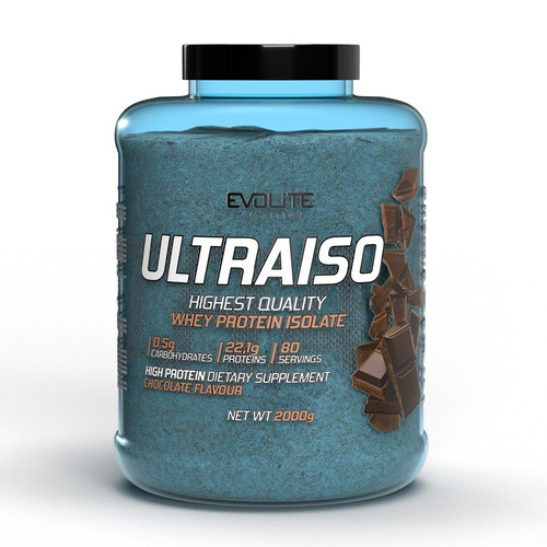 Evolite Nutrition UltraIso 2000g Double Chocolate Flavours
