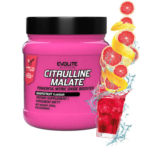 Evolite Citrulline Malate 300g Grapefruit