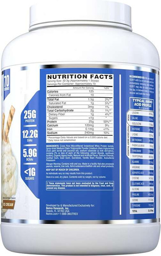 Nutrex ISOFIT 2270g Banana