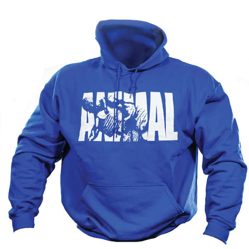 Animal Fury Hooded Sweater Blue M