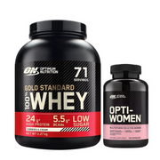 ON 100% Whey Gold 2270g + ON Opti Women 60caps