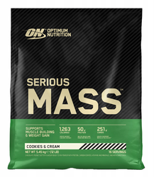 Optimum Nutrition Serious Mass 5450g Cookies Cream