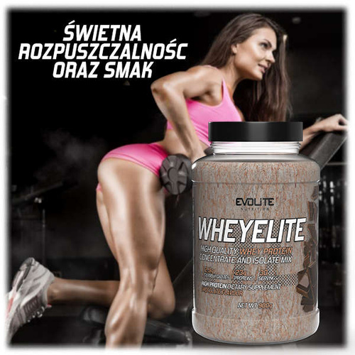 Evolite Nutrition Wheyelite 900 g Chocolate Flavours