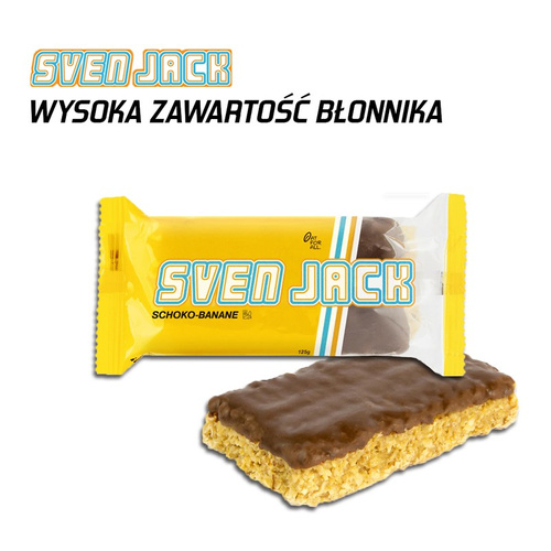 SvenJack 125g Chocolate Banana BOX (12 sztuk EXP 11/24 