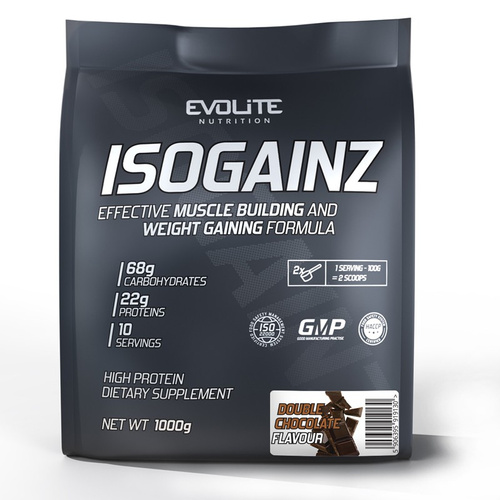 Evolite IsoGainz 1000g Double Chocolate