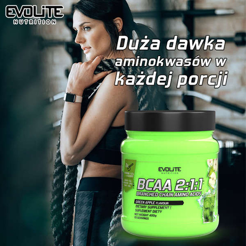 Evolite BCAA 2:1:1 Green Apple