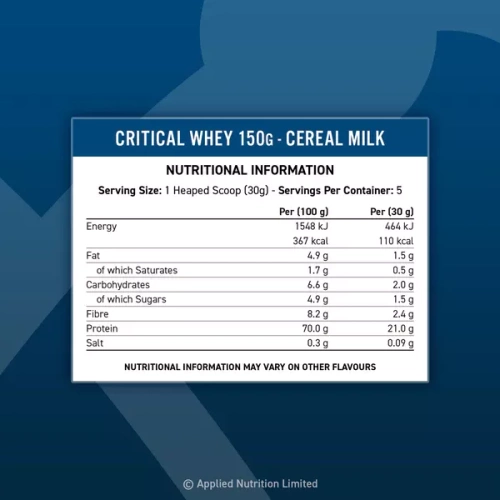 Applied Critical Whey White Choco Bueno 150g