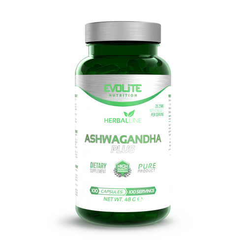 Evolite Ashwagandha Plus 375mg 100 kapsułek