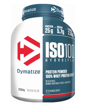 Dymatize iso100 2264g STRAWBERRY