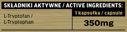 Immune-Labs L-Tryptophan 350mg 120 kapsułek