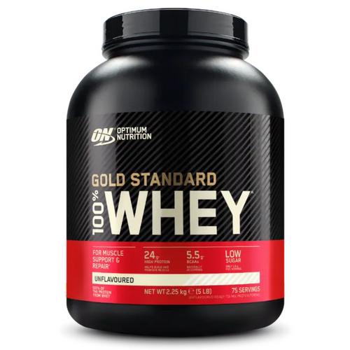 Optimum Nutrition 100% Whey Gold 2270g Unflavoured