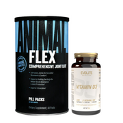 Universal Animal Flex 44 + Evolite Witamina D3 2000 120 softgels