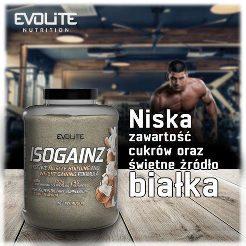 Evolite IsoGainz 4000g Coconut