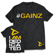 Dedicated T-Shirt "#gainz" M