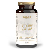 Evolite Nutrition Vitamin D3+K2 120 Softgels