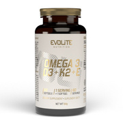 Evolite Omega 3 + D3 + K2 MK7 + E 60 softgels