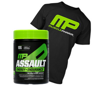 Muscle Pharm Assault Sport 345g + Muscle Pharm T-Shirt M