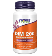 Now Foods DIM 200 w/ Calcium D-Glucorate 90 wegańskich kapsułek 