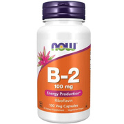 Now Foods Vitamin B-2 Riboflavin 100mg 100caps