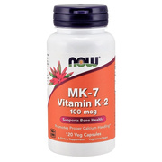 Now Foods Vitamin K-2 MK7 100mcg 120 kapsułek