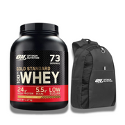 ON 100% Whey Gold 2270g + ON Backpack Black