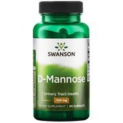 Swanson D-mannose 700mg 60 kapsułek