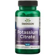 Swanson Potassium Citrate 99mg 120 kapsułek