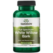 Swanson White Willow Bark (kora białej wierzby) 400mg 90 kapsułek