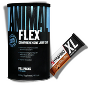 Universal Animal Flex 44 + Baton ON Nutramino Proteinbar XL 82g