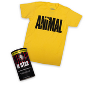 Universal Animal M-Stak 21 packs + Free T-Shirt