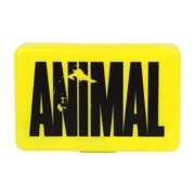 Universal Animal Pill Case Yellow-Black