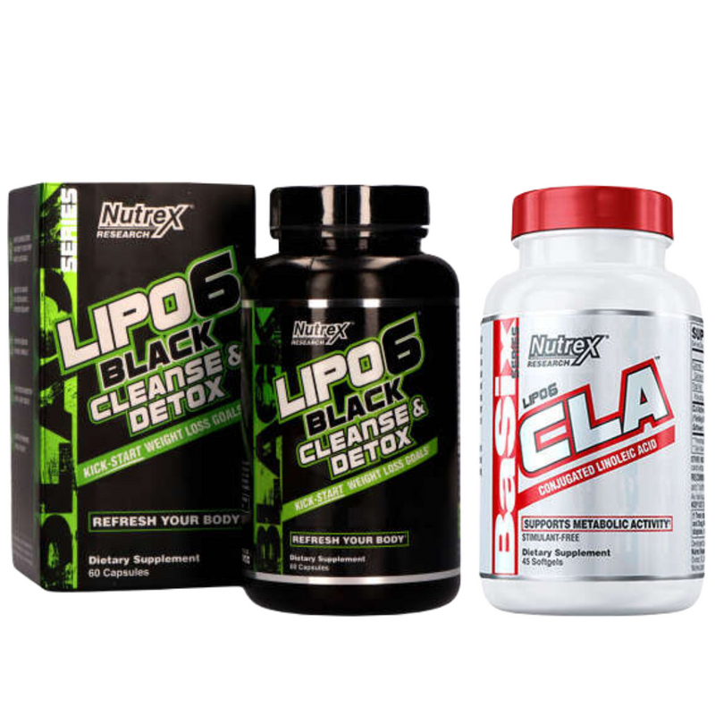 Nutrex Lipo Black Cleanse Detox Caps Nutrex Lipo Cla