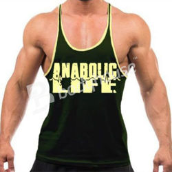 Anabolic Life Tank Top Khaki M