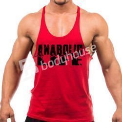Anabolic Life Tank Top Red L