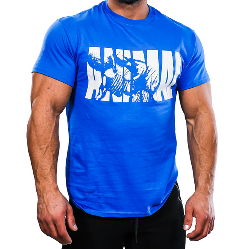 Animal Fury Iconic Tee Blue L