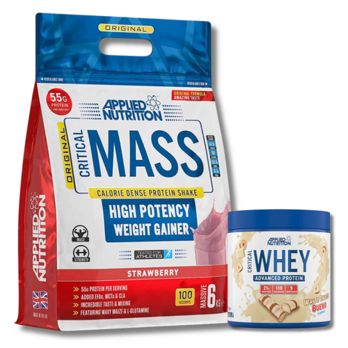 Applied Critical Mass 6000g + Applied Critical Whey White Choco Bueno 150g GRATIS