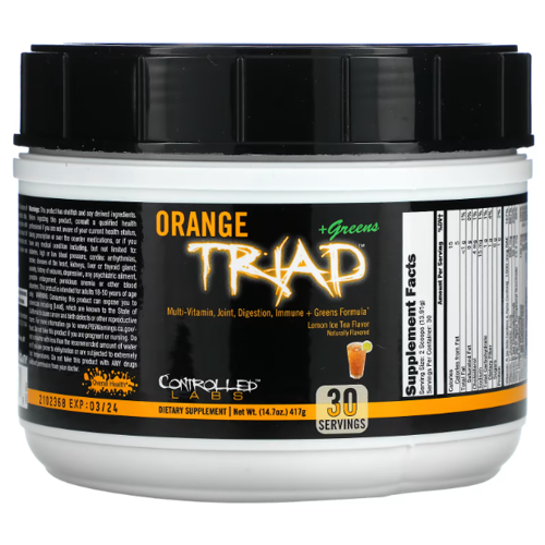 Controlled Labs Orange Triad Greens 412g Lemon