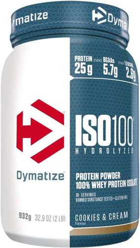 Dymatize iso100 932g COOKIES CREAM