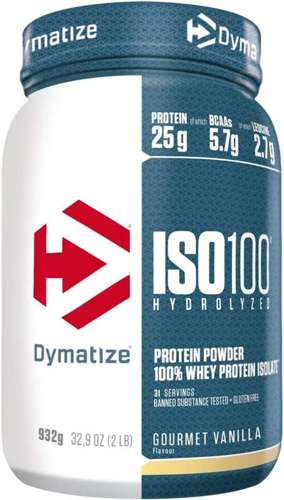 Dymatize iso100 932g GOURMET VANILLA