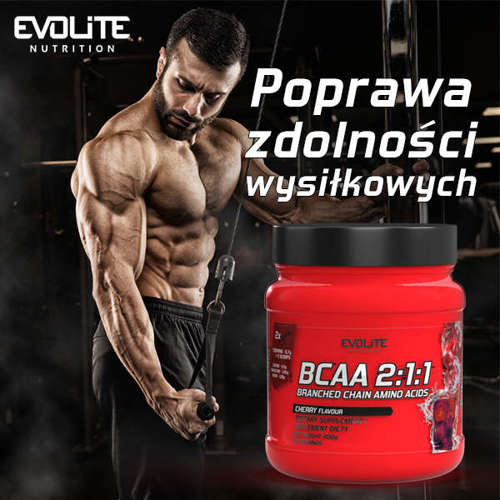 Evolite BCAA 2:1:1 400g Cherry