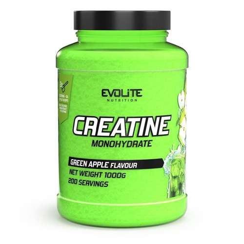 Evolite Creatine Monohydrate 1000g Green Apple