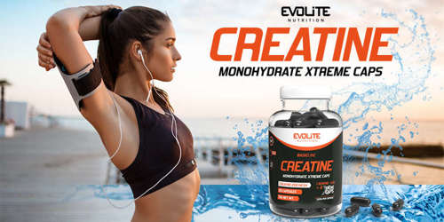 Evolite Creatine Xtreme 60 kapsułek + ON Nutramino Proteinbar XL 82g GRATIS