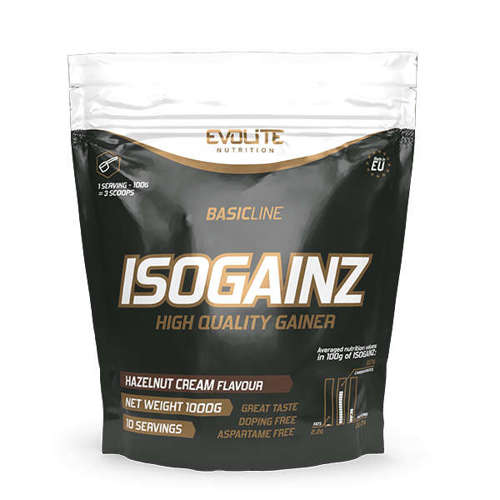 Evolite IsoGainz 1000g Hazelnut Cream