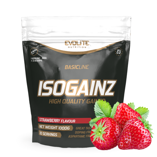 Evolite IsoGainz 1000g Strawberry USZKODZONY