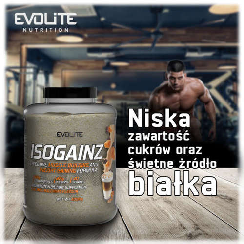 Evolite IsoGainz 4000g Caramel Macchiato