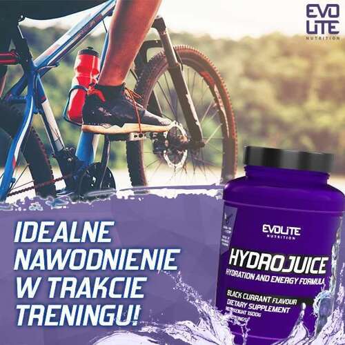 Evolite Nutrition HydroJuice 1500g Czarna porzeczka