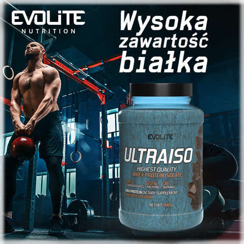 Evolite Nutrition UltraIso 900g Double Chocolate